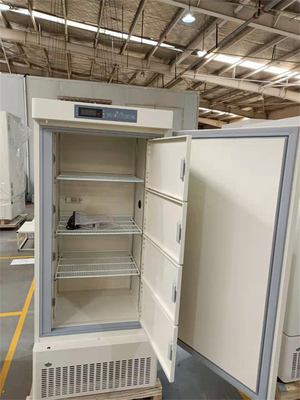 268L Capacity Single Solid Door Pharmacy Upright Refrigerator For Medical Hospital
